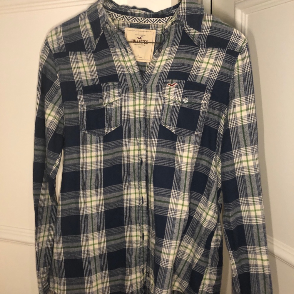 Hollister flannel button down